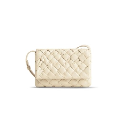 BOTTEGA VENETA SMALL RUMPLE MESSENGER 787113V4HO19194 (21*14*5cm)